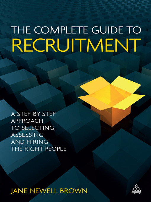 Title details for The Complete Guide to Recruitment by Jane Newell Brown - Available